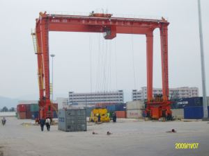 Șină montată 32ton macara cu grindă dublă