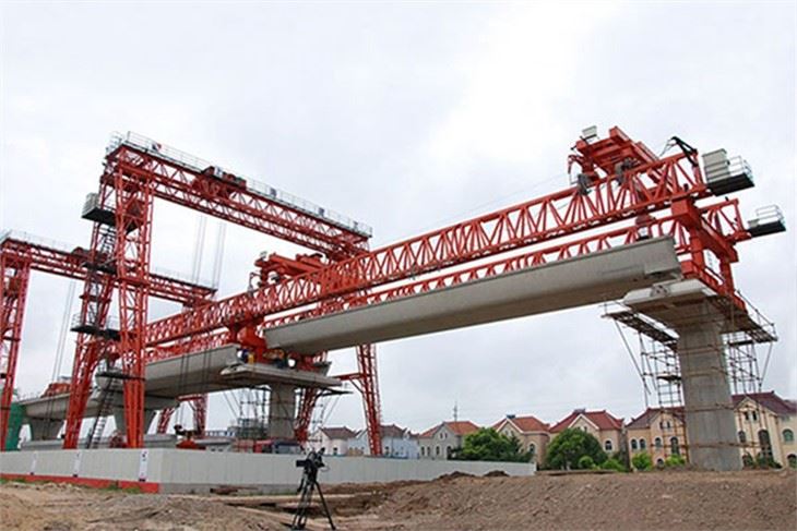 Segmental Launching Girder bridging machine