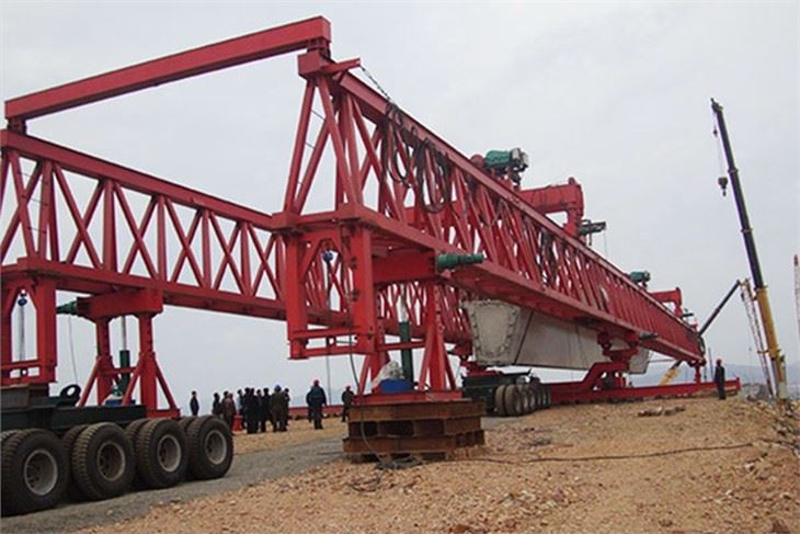 Segmental Launching Girder bridging machine
